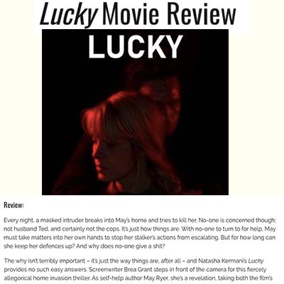 Lucky Movie Review (2020)